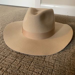 Wyeth Tan Wool Hat